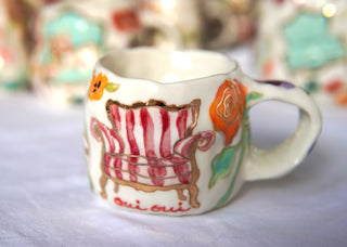 "Siren & Swedish Fish" 5 oz Mug