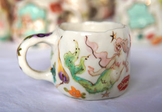 "Siren & Swedish Fish" 5 oz Mug