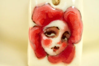 Flower Face Pendant III