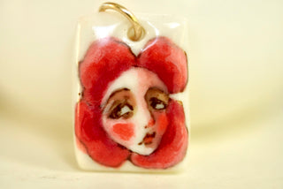 Flower Face Pendant II