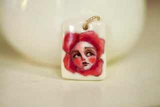 Flower Face Pendant I