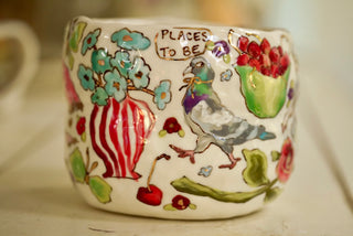 Mermaid, Pigeon, Marmalade 17 oz Mug