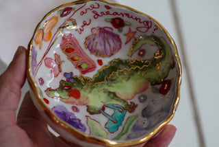 Alligator Treasure Dish 4"