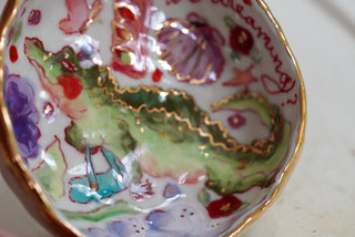 Alligator Treasure Dish 4"