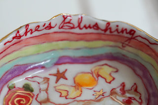 Floating Kitty Treasure Dish 3.8"