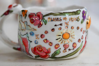 Cherries in a Teacup Mug 9 oz