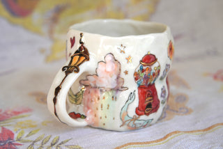 “Strawberry Soda & Gumballs” 18 oz Mug