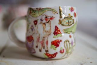 Sleepy Kitty 15 oz Mug