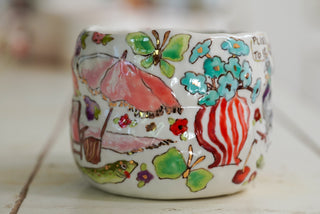 Pigeon & Mermaid XL Mug 24 oz