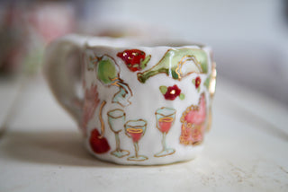 Three Bluebirds & Hound 9 oz Mug