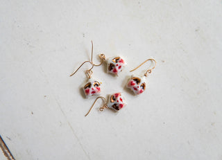 Tiny Puffy Star Earrings (One Pair)