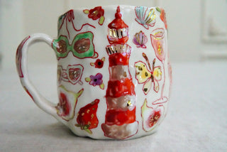 Gingham Bikini 14 oz Mug