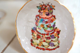 “Birthday Cake II” Small Trinket Dish