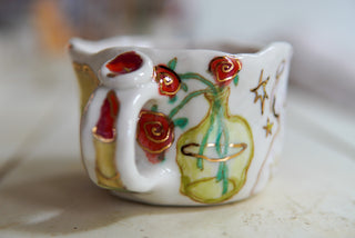 "Stretching Kitty" 11 oz Mug