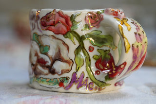 Little Lamb & Heart Kitty 13 oz Mug