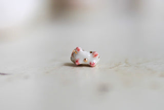 Striped Kitty Figurine Charm