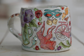 Orange Kitty Mug 20 oz