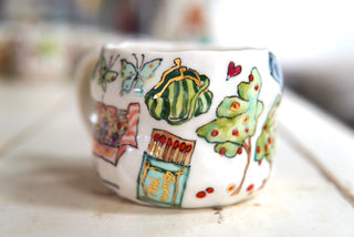 “Colander & Cake” 12 oz Mug
